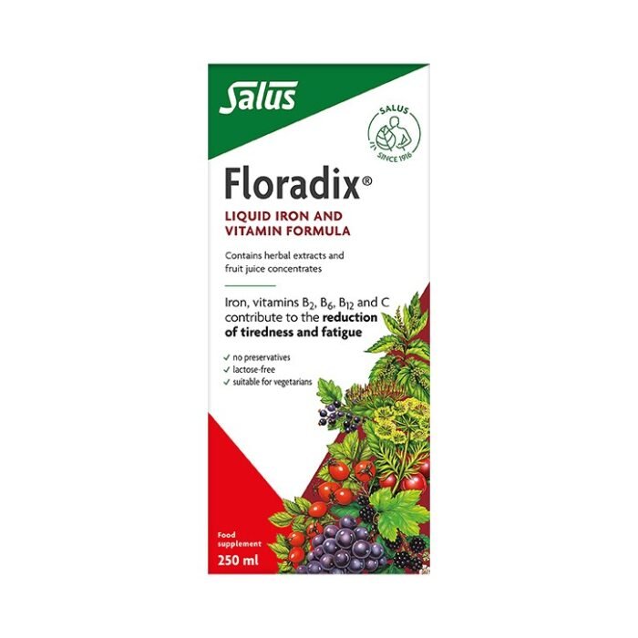 Salus Floradix Liquid Iron Formula 250ml