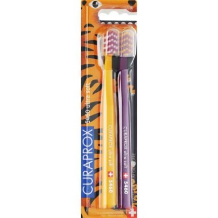 Curaprox CS 5460 Ultrasoft Tiger Toothbrush (2 pcs.)