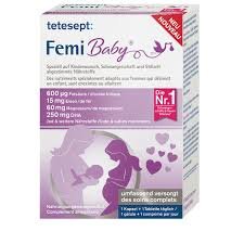 tetesept Femi Baby 30 tablets + 30 capsules Vitamin complex for pregnant and lactating women, 30 pcs