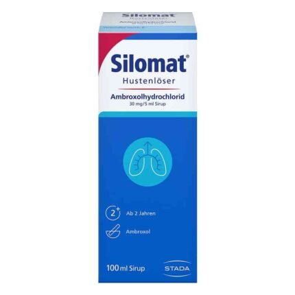 Silomat Cough Suppressant Ambroxol Hydrochloride 30mg/5ml 100ml