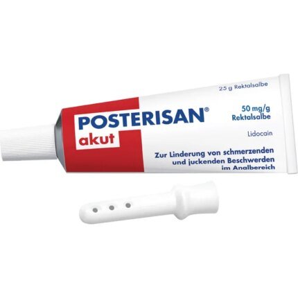 Posterisan acute 50 mg/g Rectal ointment 25 g