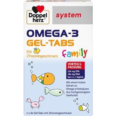 Doppelherz system Omega-3 family 120 St
