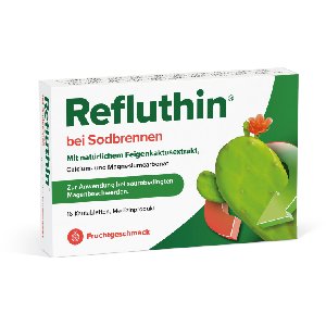 Refluthin For Heartburn, 48 Chewable Tablets