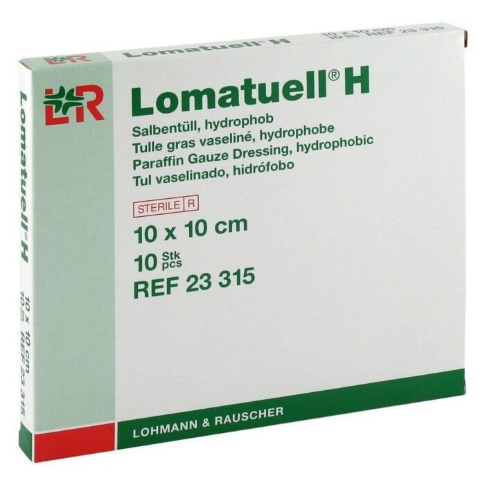 Lomatuell H 23315 Dressings, 10 cm x 10 cm (Pack of 10)
