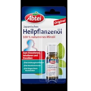 Abtei Japanese Medicinal Plant Oil - 100% Pure Mint