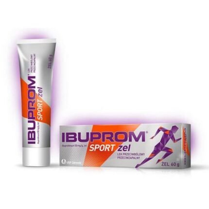 Ibuprom Sport 50mg / g gel, Ibuprom Sport 50mg/g żel, 60
