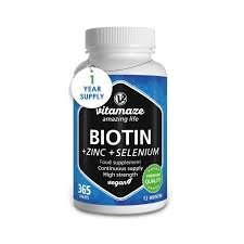 Biotin High Dose with Selenium and Zinc for Hair Growth