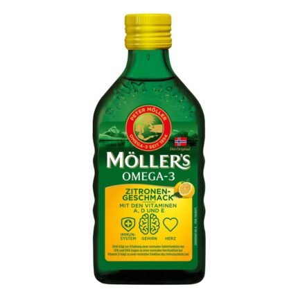 Möller’s Omega-3 Zitronengeschmack Öl 250 ml