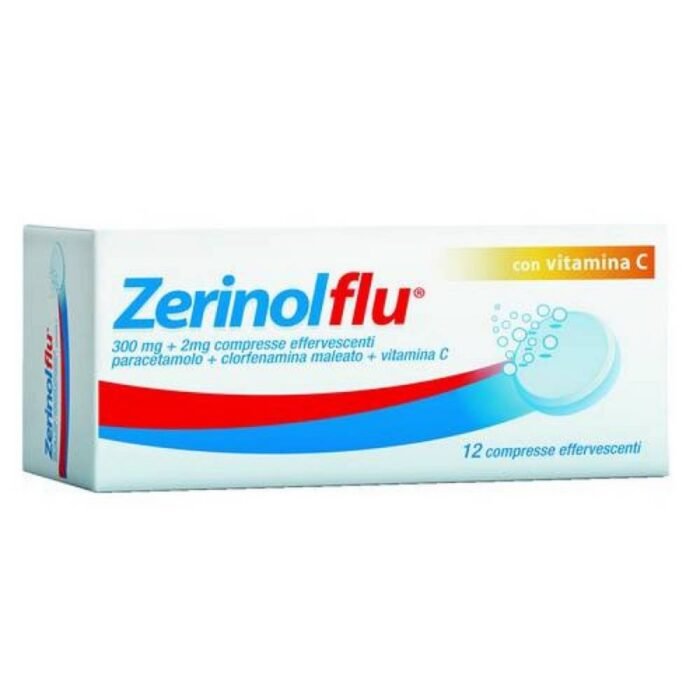 Zerinolflu 300mg + 1.41mg + 280mg, 12