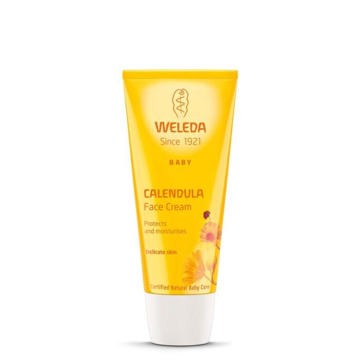 Weleda Organic Calendula Face Cream, (Pack of 1 x 50 ml)