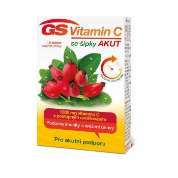 GS Vitamin C500 + rosehip 100 + 20 tablets