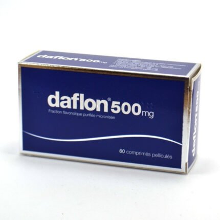 DAFLON 500 MG Hemorrhoid Venous circulation 60 Capsules