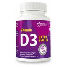 Nutricius Vitamin D3 Extra 2500IU, 90