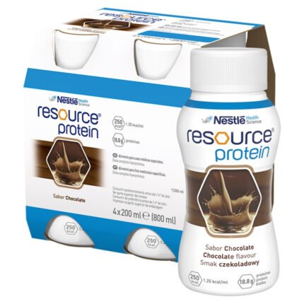 Resource Protein Drinking Food 4x 200 ml / Chocolate
