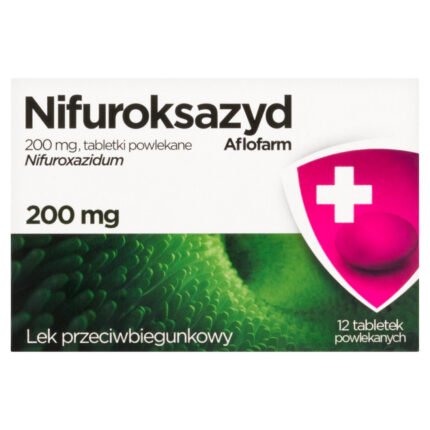 Nifuroksazide Aflofarm ,Nifuroksazyd Aflofarm 200 mg 12, Aflofarm