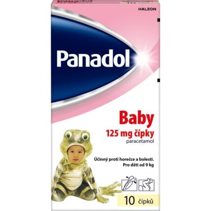 Panadol Baby 125 mg 10 suppositories