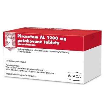 PIRACETAM AL POR 1200MG TBL FLM 120