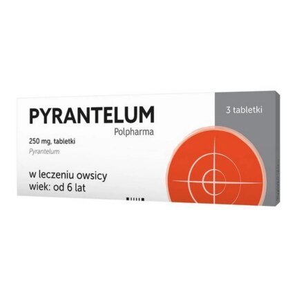 Pyrantelum Polpharma, 250 mg, tablets, 3 pcs., Polpharma
