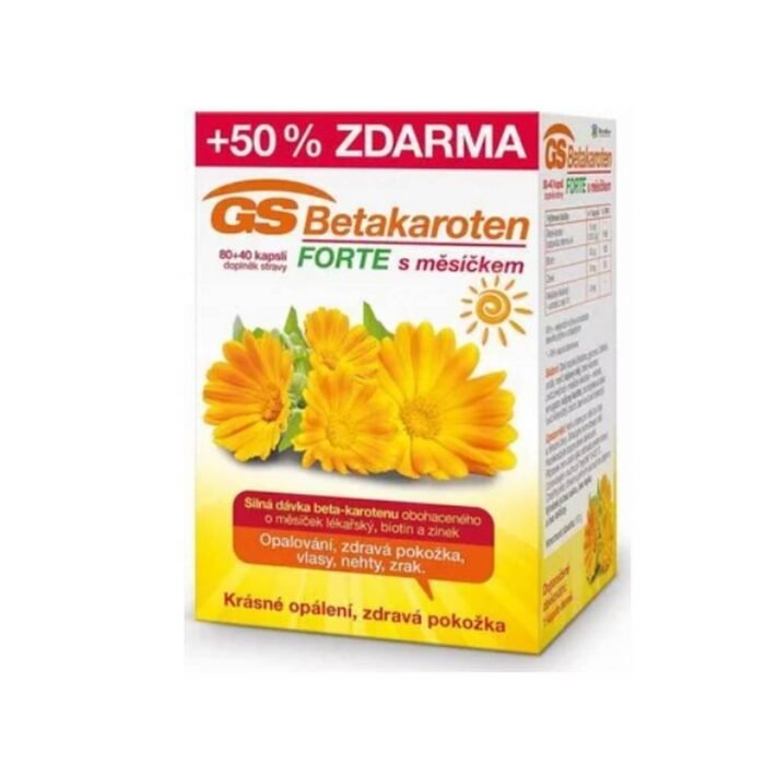 GS Betakaroten Forte with calendula,120,Betakaroten Forte s měsíčkem, 120,GS