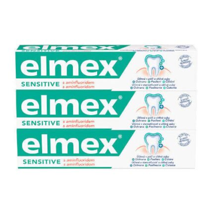 ELMEX Sensitive 3× 75 ml
