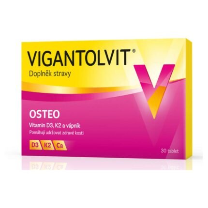 Vigantolvit Osteo vitamins D3, K2 and calcium,30
